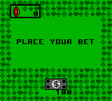 Poker Face Paul's Poker screenshot 4 for Sega Game Gear